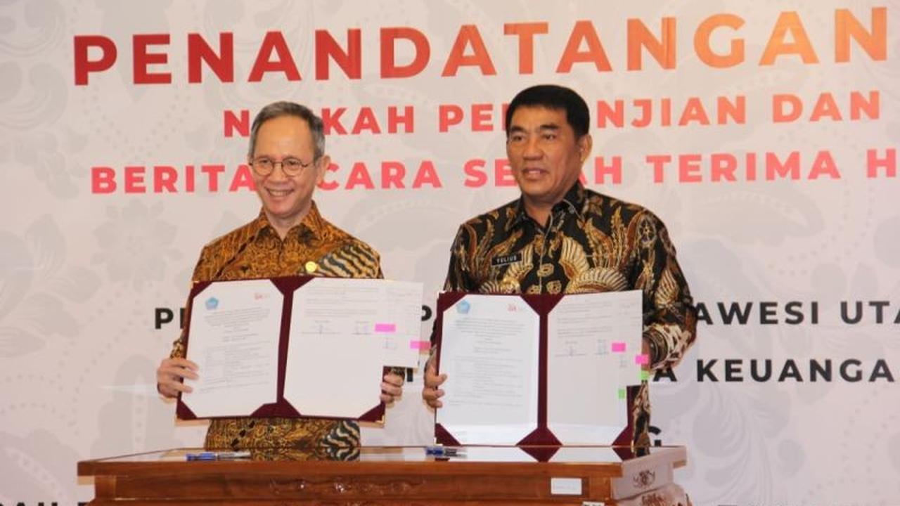 Sinergi Kuat, Pemprov Sulut Hibahkan Aset Tanah dan Bangunan untuk Dukung Kinerja OJK