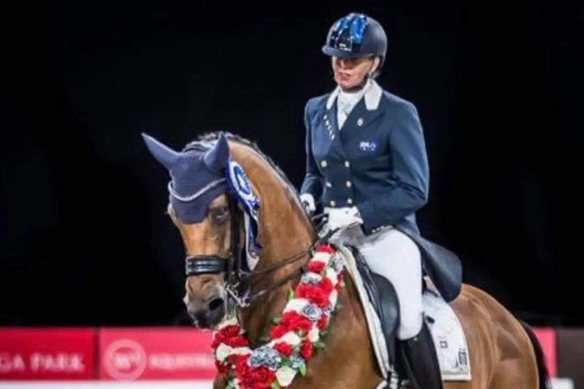 Mary Hanna, atlet berkuda berusia 66 tahun yang mengikuti Olimpiade Tokyo 2020