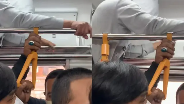 5 Aksi Kocak Penumpang KRL, Niat Hati Berebut Kursi Malah Dapat Pangkuan Orang Lain