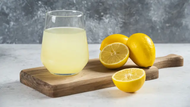 Air lemon dengan sensasi segar efektif untuk menggantikan kopi