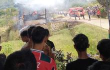 BPBD Aceh Tengah Sigap Padamkan Kebakaran Kedai Elpiji di Bintang