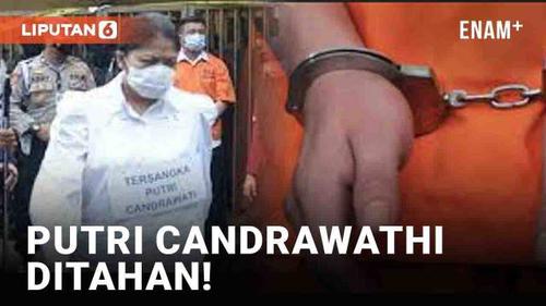 VIDEO: Polri Resmi Tahan Putri Candrawathi