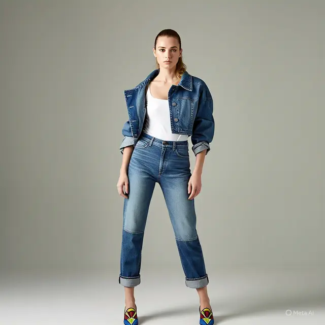 Denim Trench Coats
