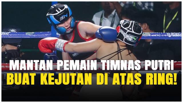 Sabreena Dressler, mantan pemain Timnas Putri Indonesia, menunjukkan ketangguhannya di ring!
Di ajang Superstar Knockout Vol.3, Sabreena sukses mengalahkan Liyan Zeff dalam pertarungan sengit yang penuh aksi dan drama.
