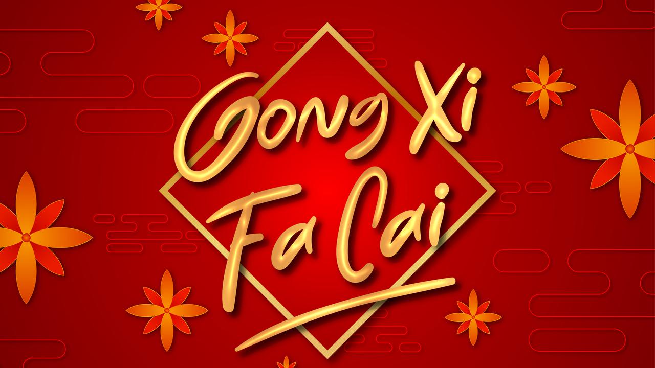 Ilustrasi Imlek, gong xi fa cai