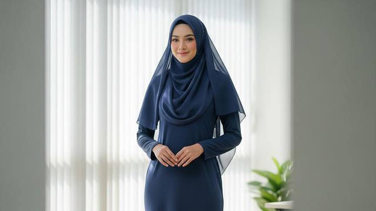10 Gamis untuk Kerja yang Praktis dan Resmi, Inspirasi Tampil Elegan 2025