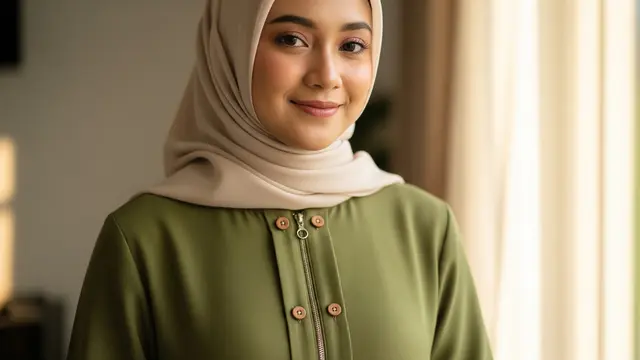8 Inspirasi Tunik Lebaran Anti Pasaran untuk Ibu Muda Aktif, Stylish di Hari Raya