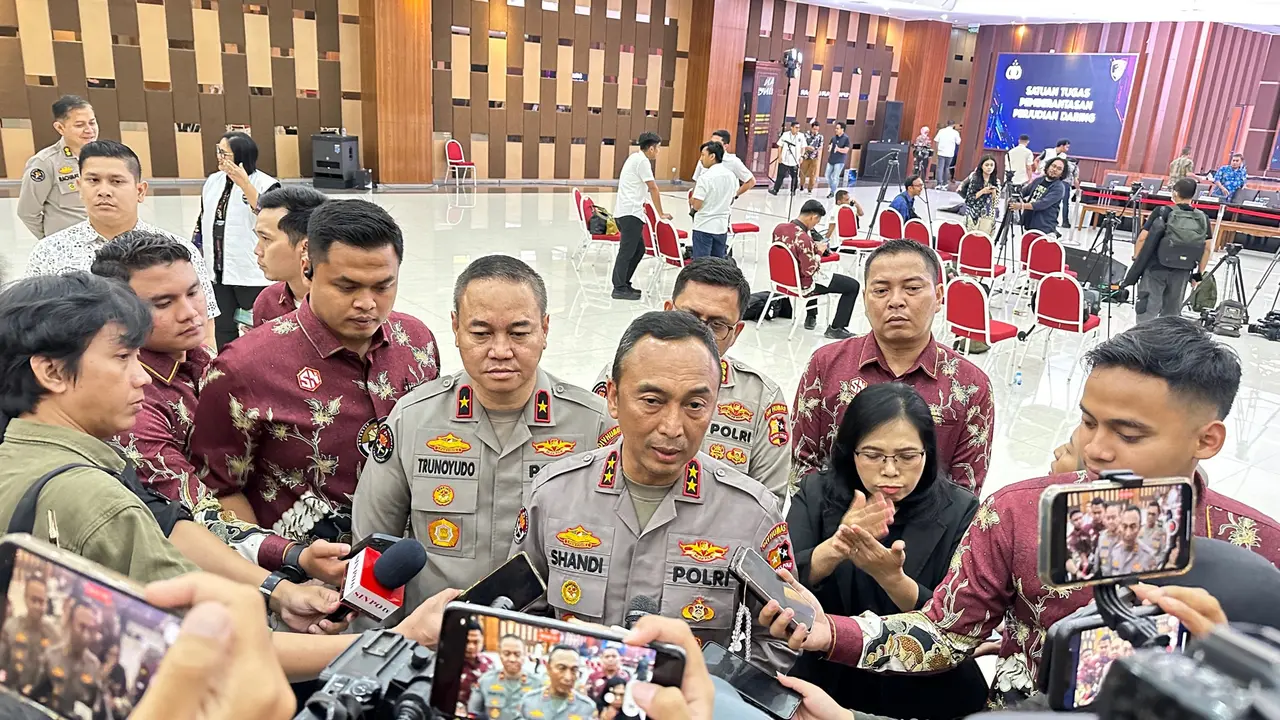 Kadiv Humas Polri Irjen Sandi Nugroho (Liputan6.com/Ady Anugrahadi)