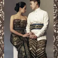 Didiet Maulana Ungkap Filosofi Bersejarah Kain Kemben hingga Beskap khas Jawa yang Dikenakan Maudy Ayunda dan Jesse, credit: @didietmaulana