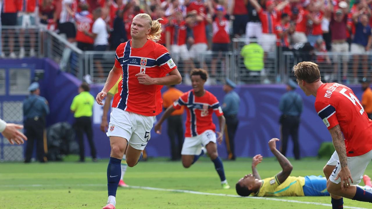 FOTO: Norwegia Singkirkan Brasil di Piala Dunia 2026
