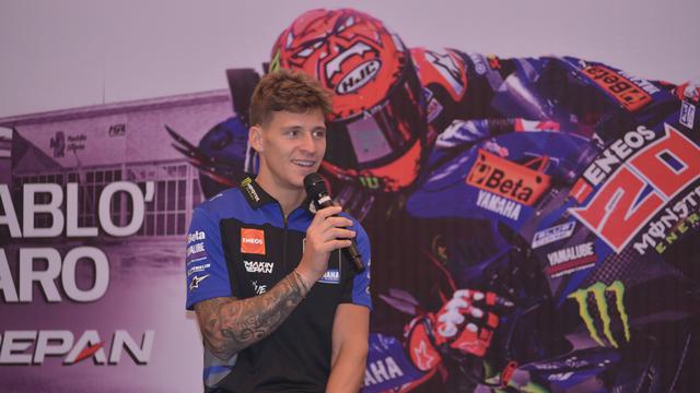 Meet and greet dengan Fabio Quartararo sebelum MotoGP 2024