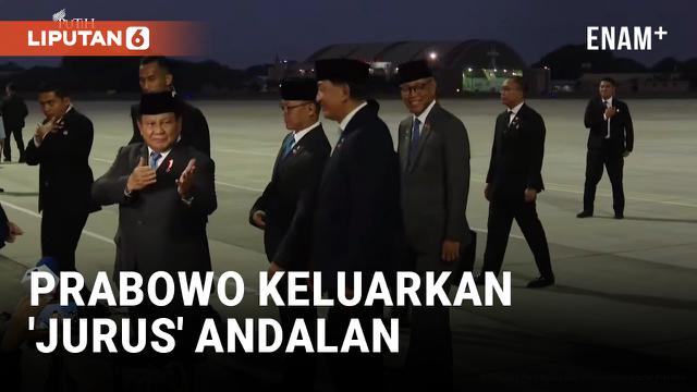 Prabowo Keluarkan 'Jurus' usai Antar Presiden Turki Erdogan Pulang