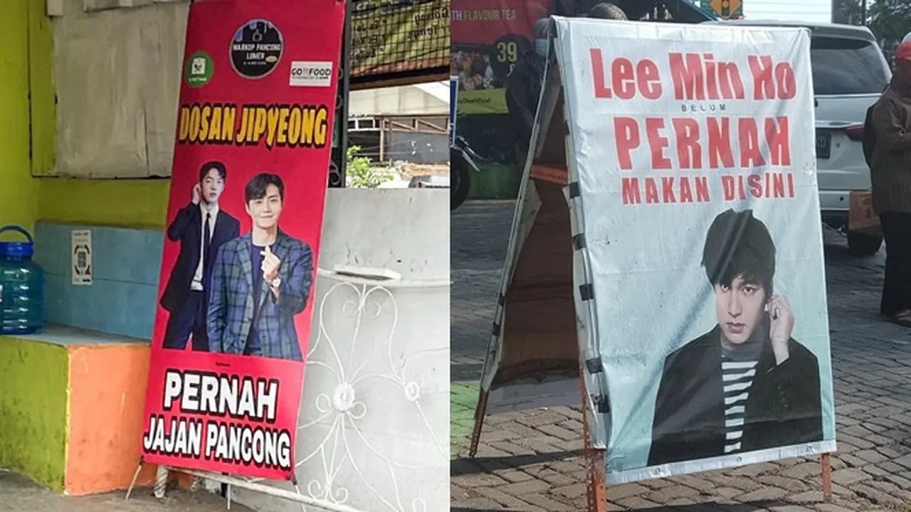 6 Spanduk Jualan Libatkan Aktor Drama Korea Ini Bikin Ngakak