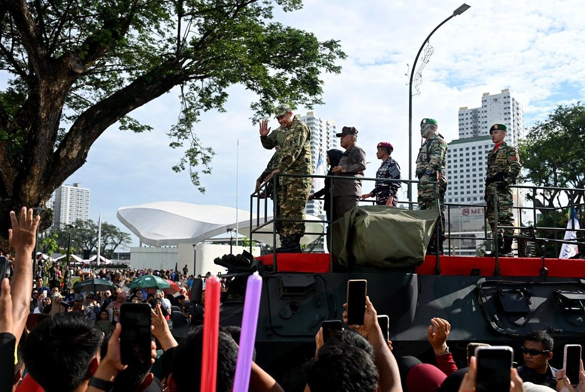 Gubernur Sumut Bobby Nasution menghadiri Perayaan HUT ke-80 Tentara Nasional Indonesia