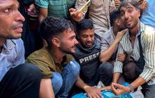 FOTO: Serangan Israel ke RS Nasser Tewaskan 5 Jurnalis, Total 245 Wartawan Gugur di Gaza