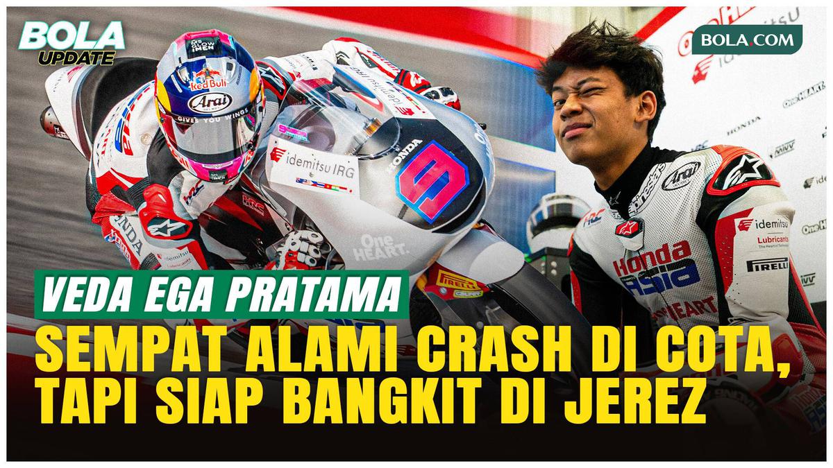 Veda Ega Tidak Down, Siap Bangkit Setelah Insiden di Moto3 Amerika Serikat 2026