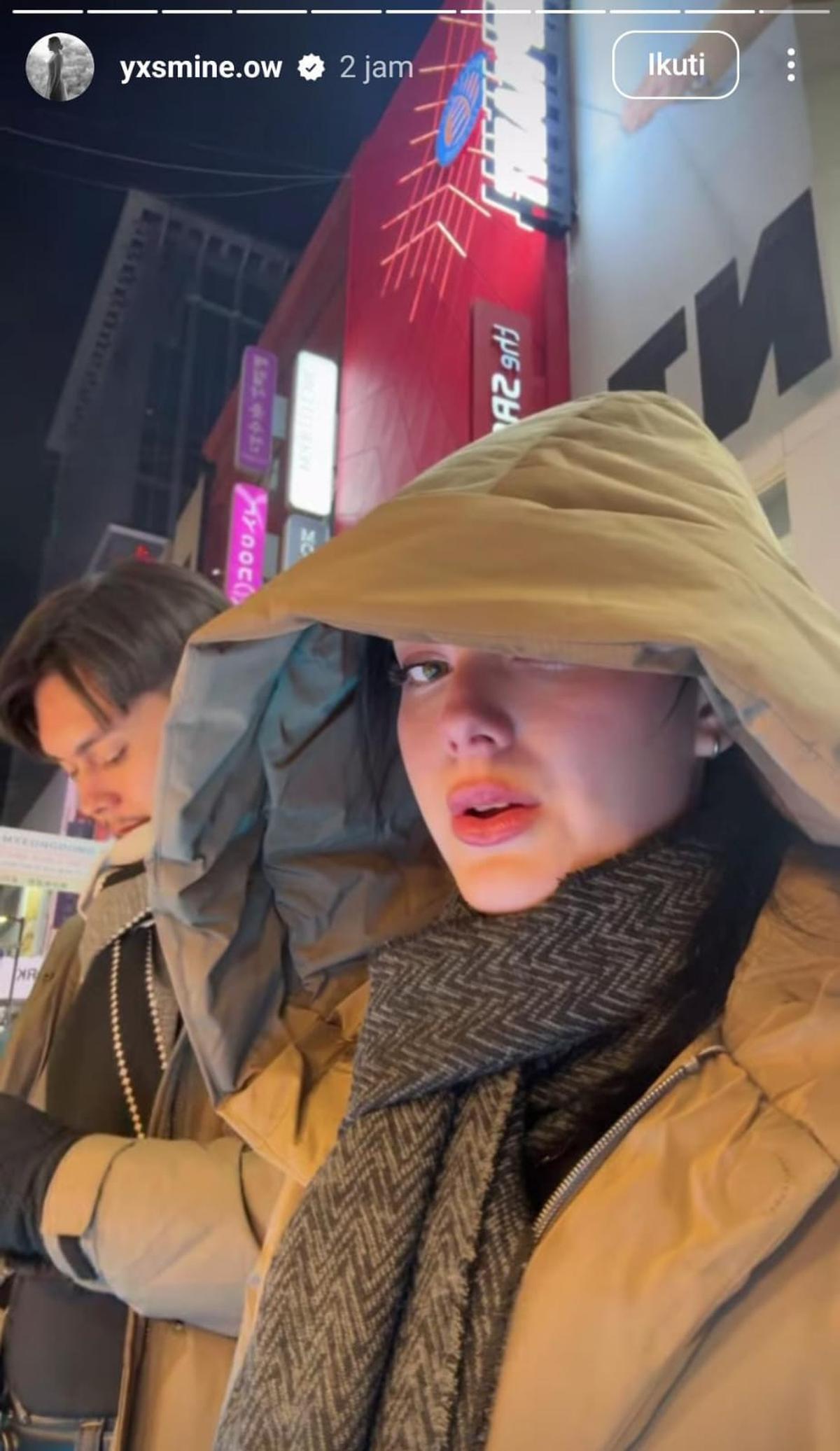 Potret Yasmine Ow Bulan Madu di Korea Bareng Suami, Kalap Belanja Makeup dan Softlens