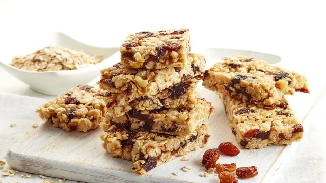 Ilustrasi granola bar