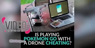 Cara Curang Main Pokemon Go Pakai Drone