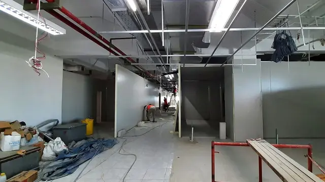 Kementerian PUPR menyiapkan 359 tempat tidur tambahan untuk merawat pasien Covid-19 di Gedung Kiara RSCM Jakarta. (Dok Kementerian PUPR)