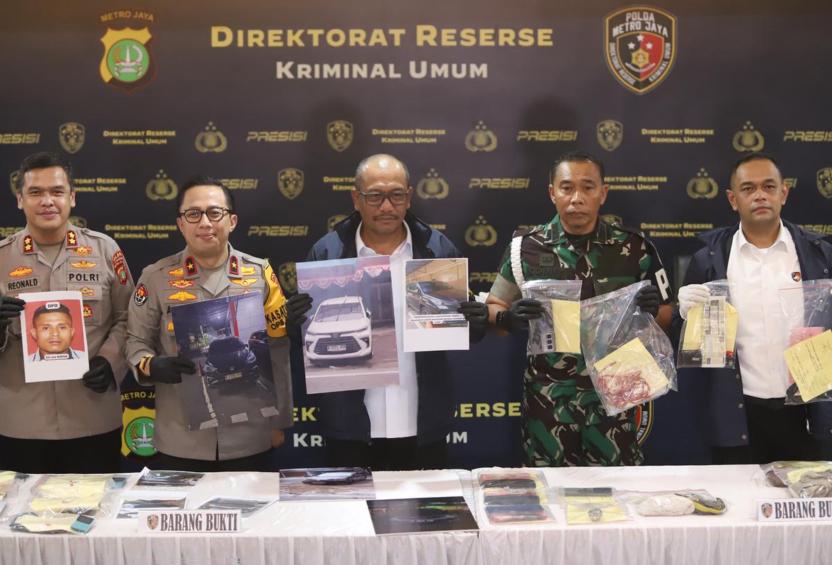FOTO: Polda Metro Jaya Ungkap Motif di Balik Kasus Penculikan Pegawai Bank