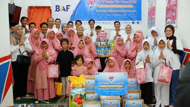 Rayakan HUT ke-28, BAF Bagikan Paket Bahan Pangan Bernutrisi ke Panti Asuhan di 18 Kota