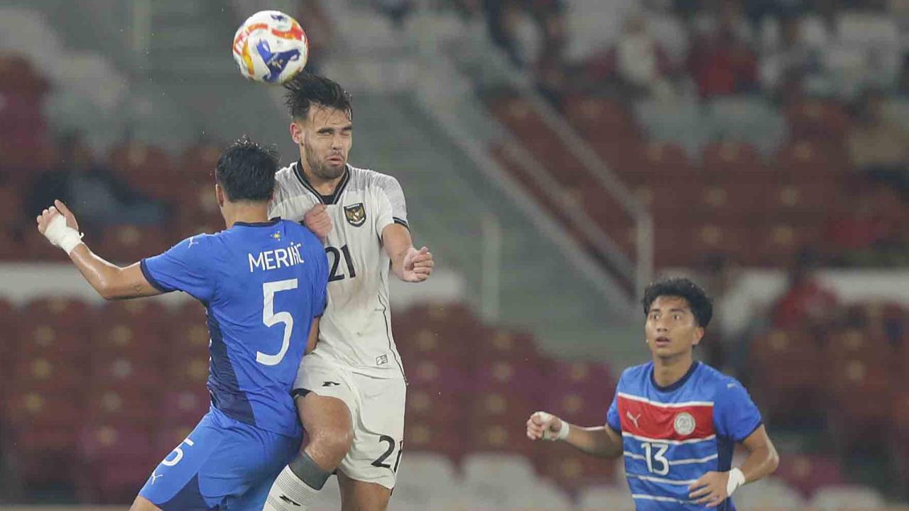 FOTO: Garuda Muda Menang Tipis atas Filipina, Tiket Semifinal Makin Dekat