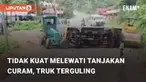 Beredar video viral terkait tergulingnya sebuah truk karena tak kuat menanjak. Kejadian tersebut berada di kawasan Batu Jomba, Sumatera Utara