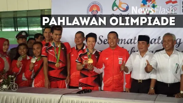 NEWS FLASH: Sambut Pahlawan Olimpiade Pintu Tol Ditutup