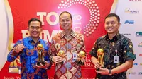 Bank Jabar Banten (BJB) menerima sejumlah penghargaa pada acara Top BUMD