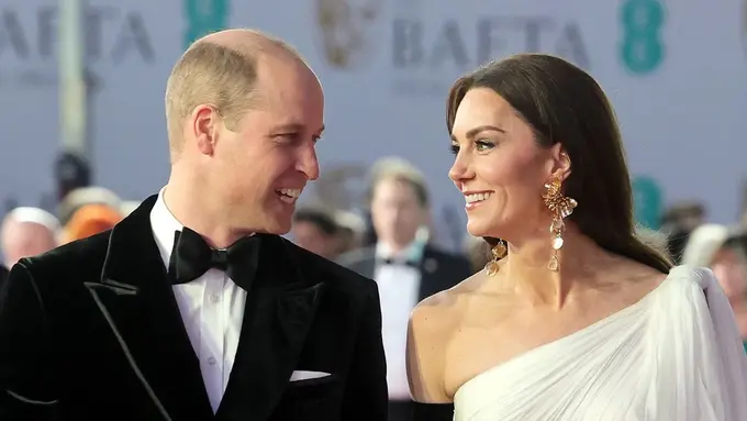 Gaya Necis Pangeran William Tampil Solo Tanpa Kate Middleton di BAFTA Awards 2024