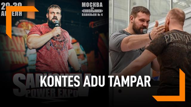Aneh, di Rusia Ada Kontes Adu Tampar