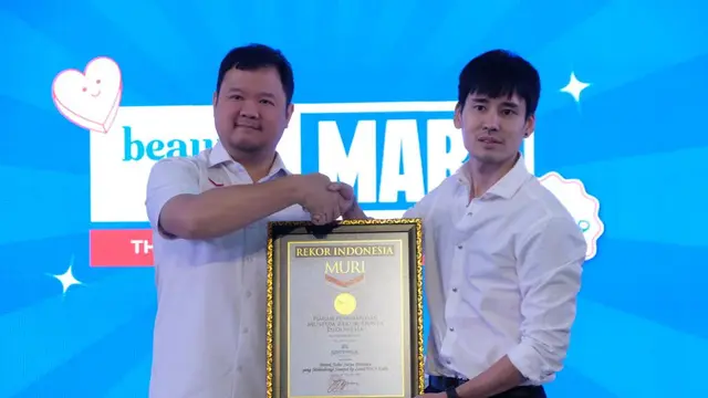 Rekor MURI sebagai Merek Tabir Surya Pertama Yang Melindungi Sampai Ke Level DNA Kulit