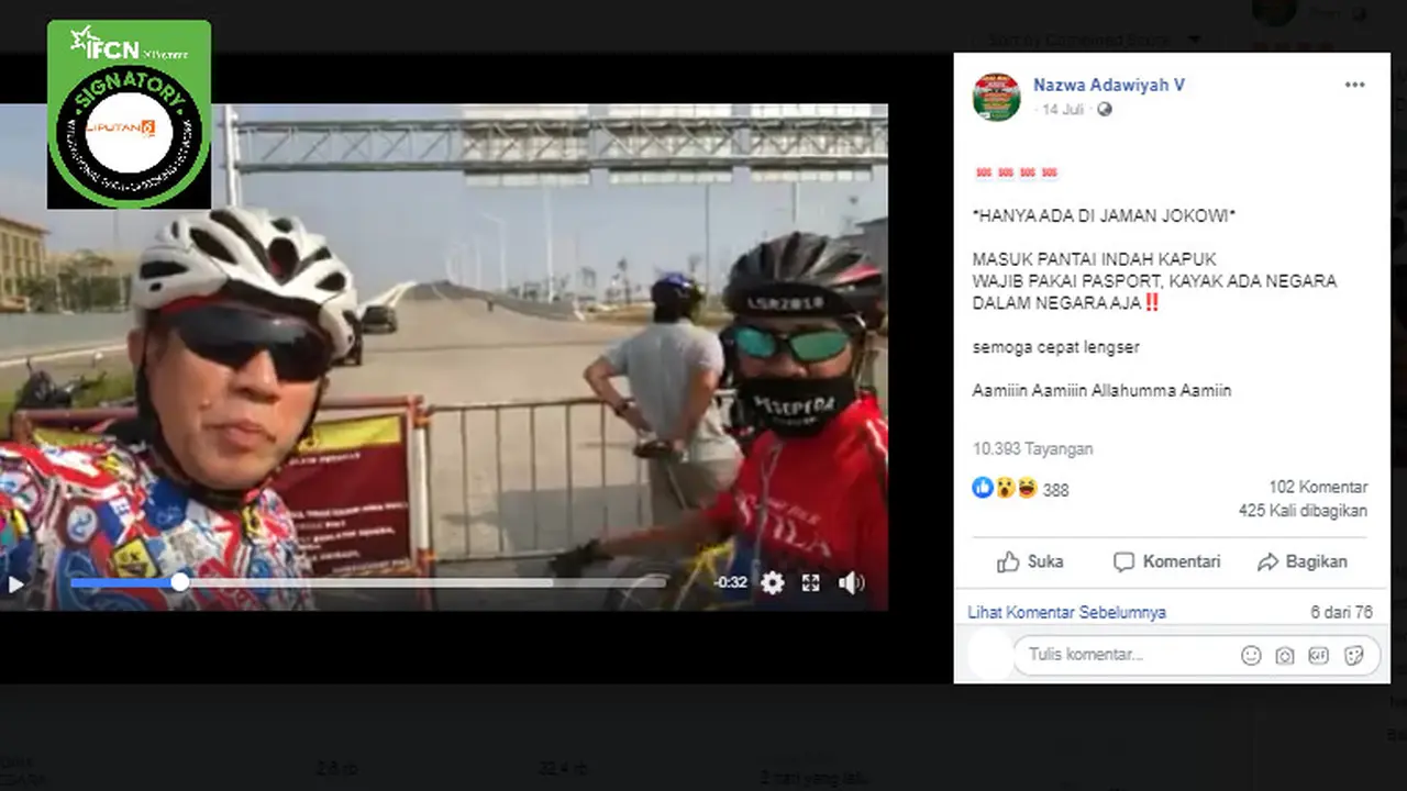 Penelusuran Klaim Masuk Pantai Indah Kapuk Harus Pakai Paspor