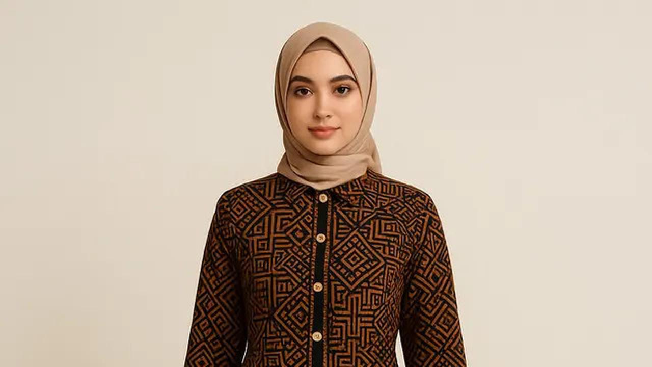 7 Model Gamis Batik Kombinasi Full Kancing Terpopuler 2025, Modis dan Kekinian
