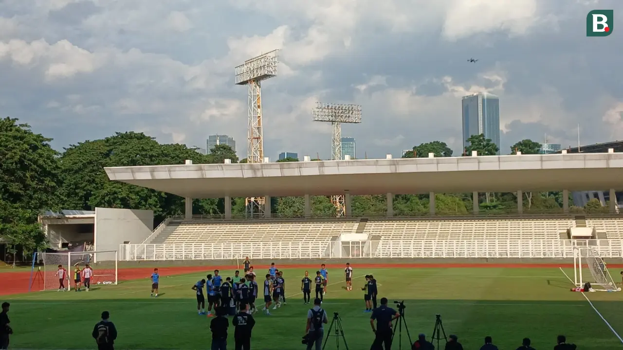 Latihan Timnas Indonesia U-20 Menuju Piala Asia U-20 2025