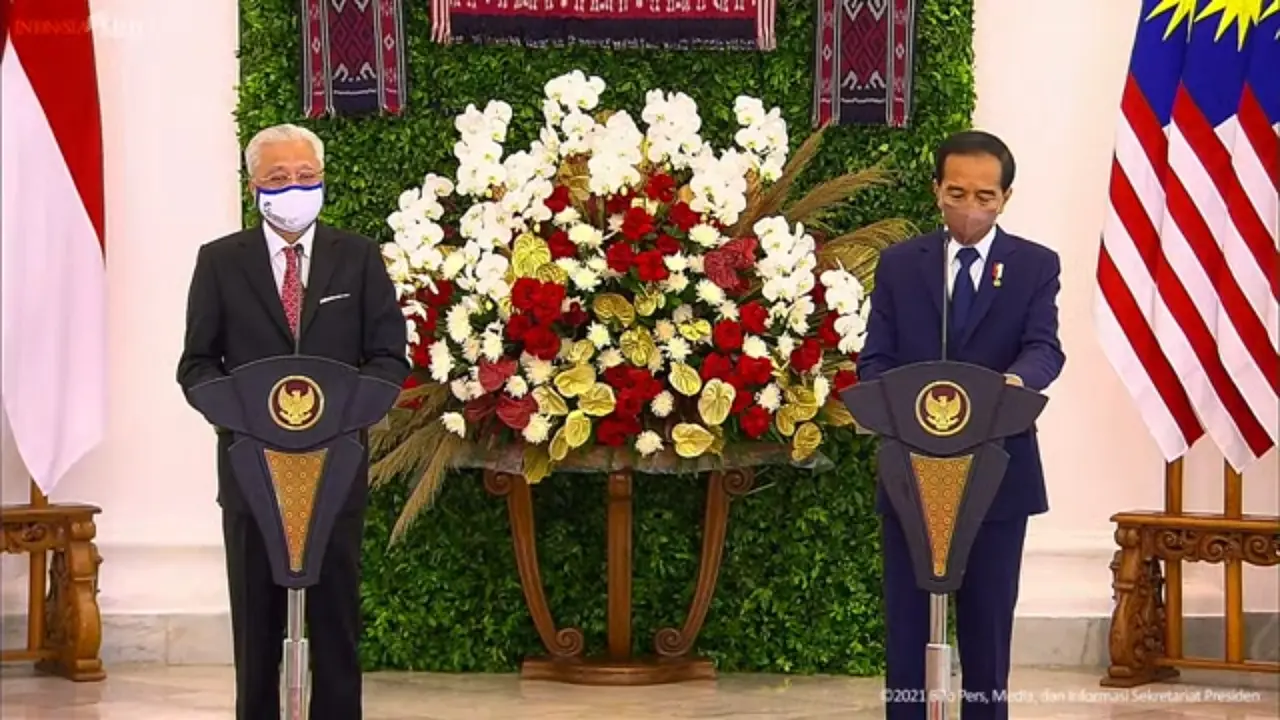 Presiden Jokowi bertemu PM Malaysia Ismail Sabri Yakoob
