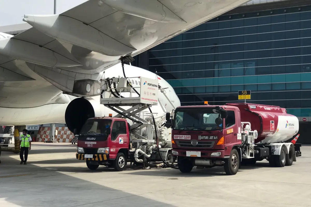 Pertamina Patra Niaga memastikan Stok BBM, LPG, dan Avtur akan terus dijaga di level aman untuk mendukung ajang balap kelas dunia MotoGP, Pertamina Grand Prix of Indonesia. (Dok Pertamina)
