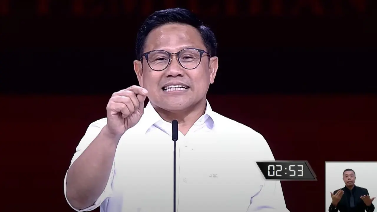 Calon Wakil Presiden Nomor Urut 01 Muhaimin Iskandar alias Cak Imin