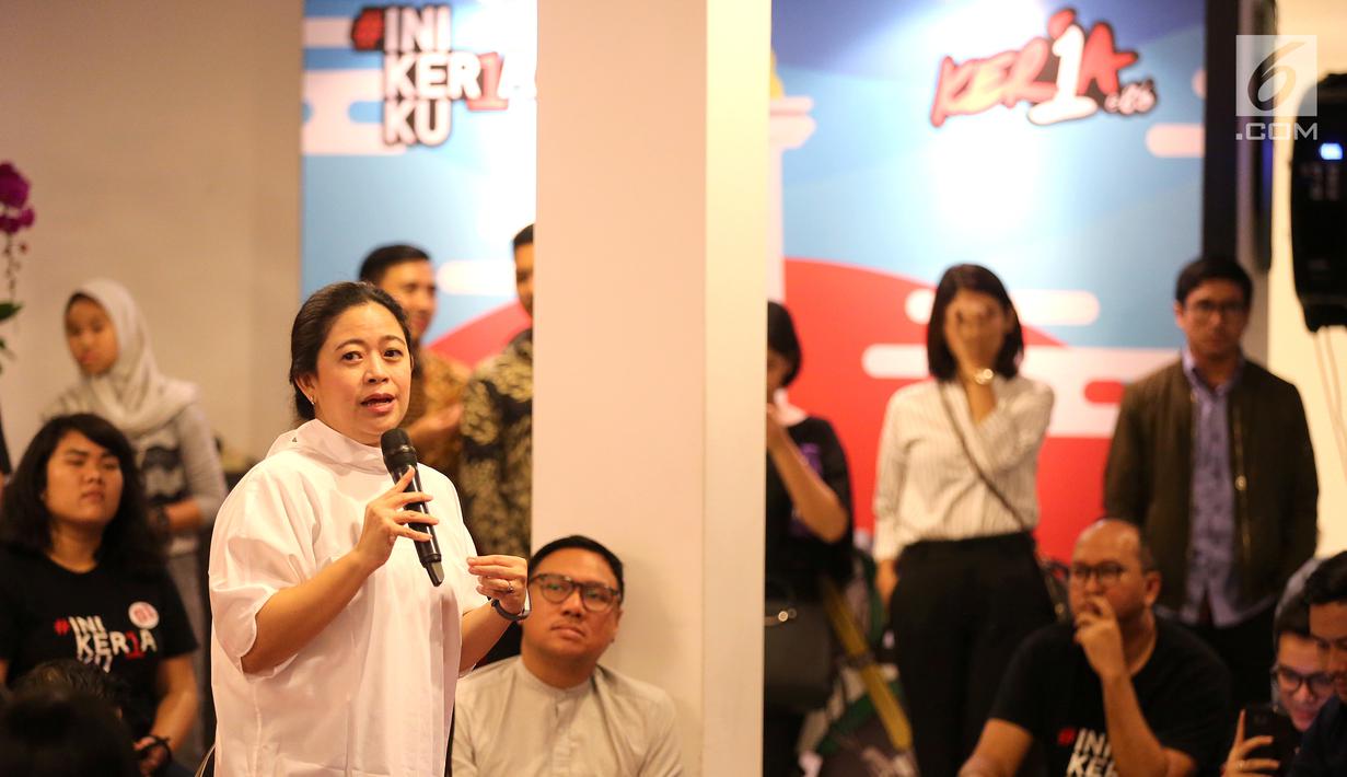 FOTO: Tampil Bak Anak Muda, Puan Maharani Berbagi Cerita ...