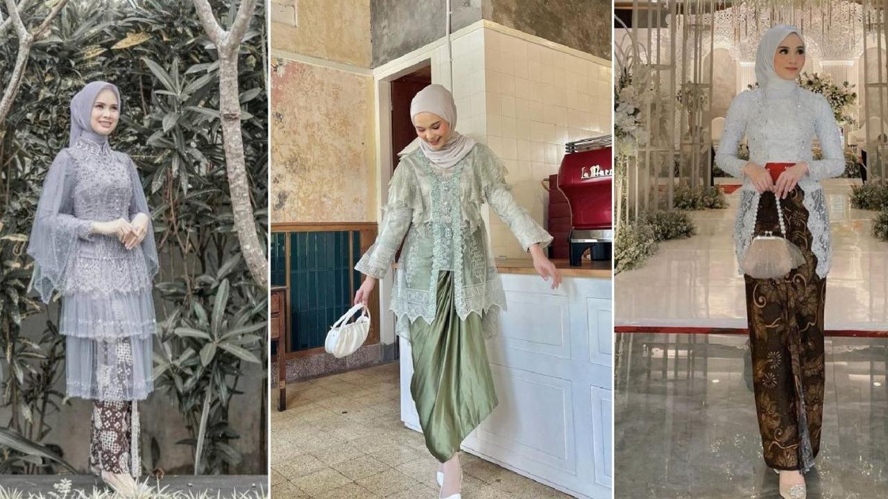 <b>Kebaya Simpel untuk Kondangan</b>