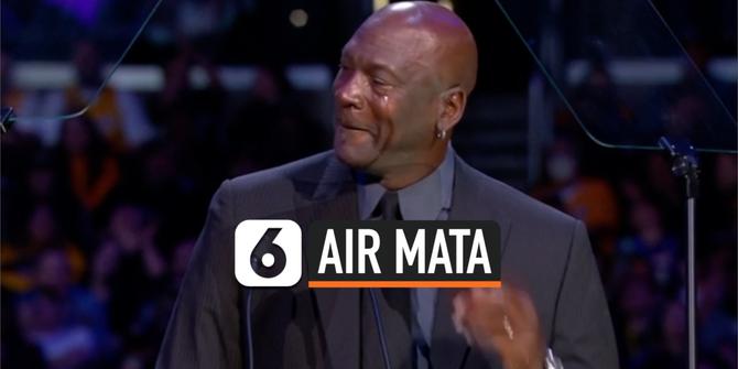 VIDEO: Tangisan Michael Jordan Saat Kenang Kobe Bryant