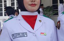 Cerita Si Cantik Putri Anggota Brimob Pembawa Baki di Upacara HUT RI, Impikan Masuk Akpol