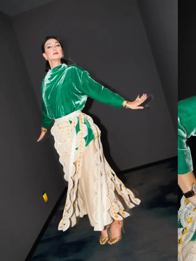 Luna Maya Tampil Playful dan Penuh Karisma di Gala Premiere Film Sukma di Malaysia