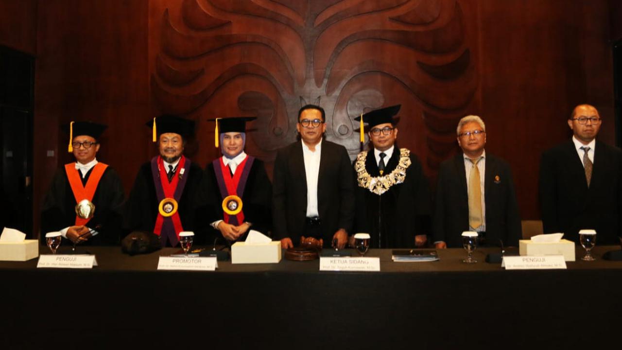 Perjuangkan Isu Desa, Waka Baleg DPR RI Raih Gelar Doktor dari Universitas Indonesia