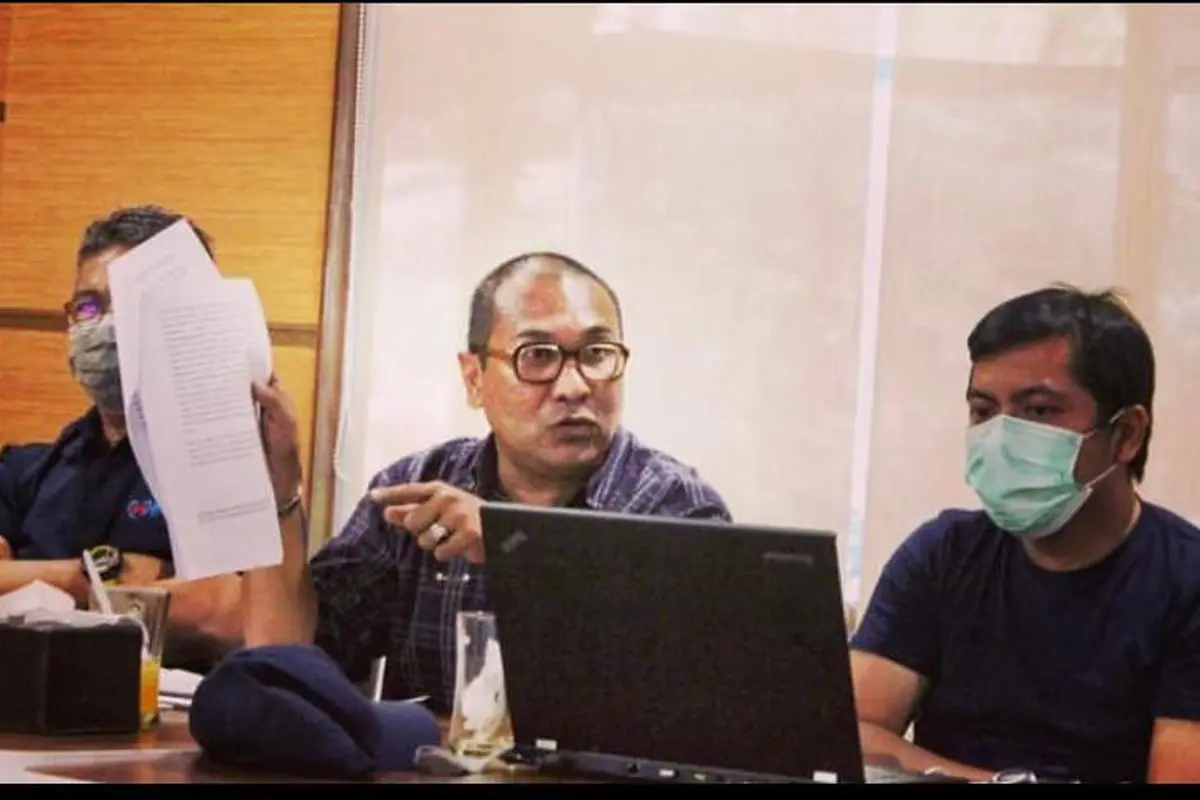 Kuasa Hukum  Direktur Utama PT Citra Lampia Mandiri, Helmut Hermawan (Liputan6.com/Eka Hakim)