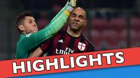 Video highlights Serie A Italia antara AC Milan melawan Verona dengan skor akhir 1-1, Minggu (13/12/2015).