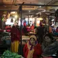Pasar unik oleh kaum ibu di Imphal, Manipur, India. (Liputan6.com/Alexander Lumbantobing)