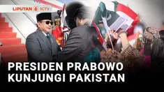 Presiden Prabowo Subianto mendapat sambutan hangat saat tiba di Islamabad, Pakistan dalam kunjungan kenegaraan.