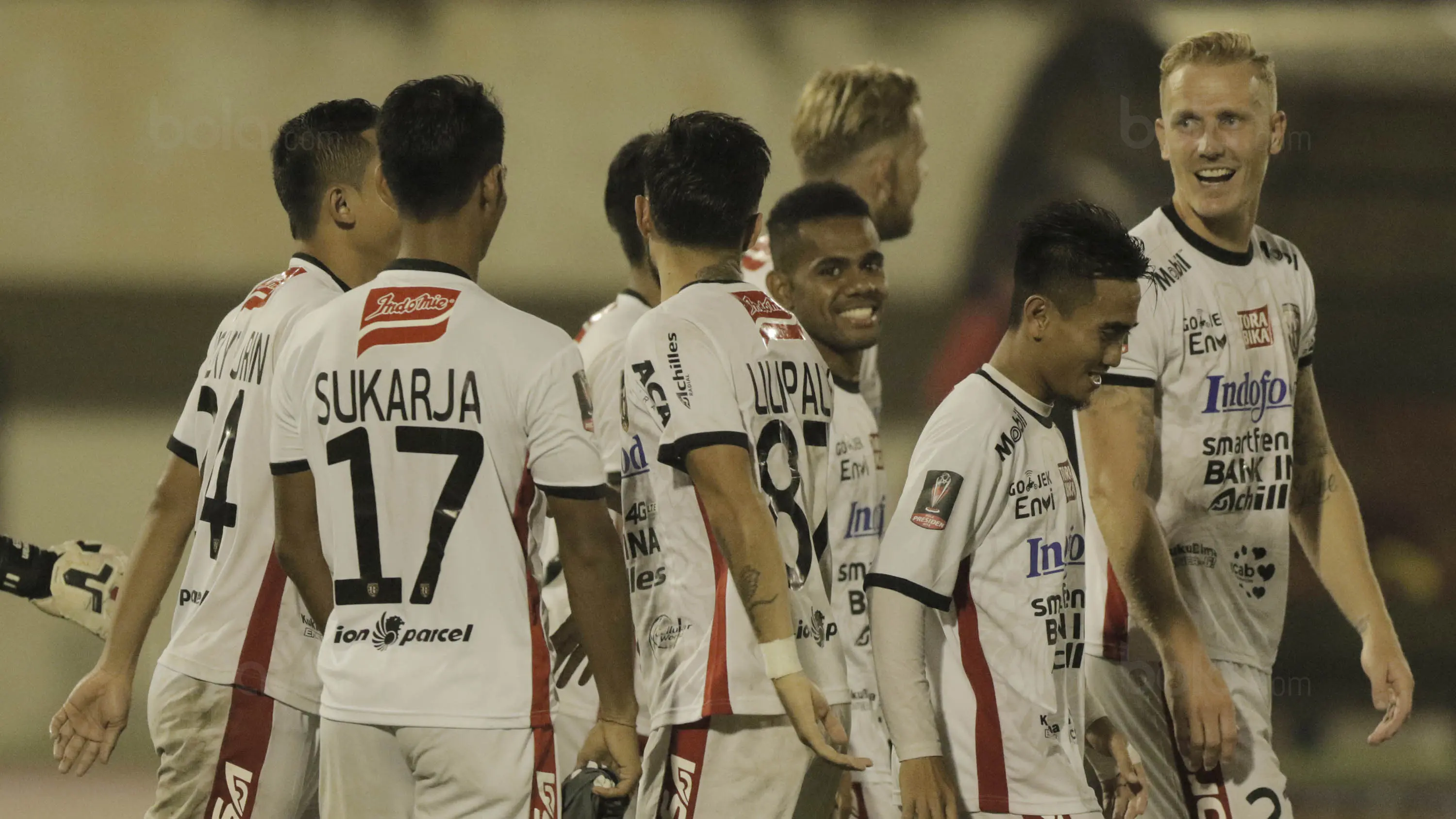 Para Pemain Bali United (Bola.com/M Iqbal Ichsan)